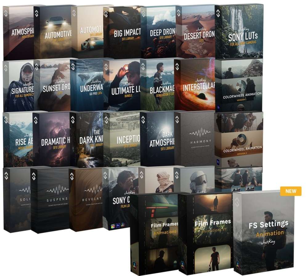 【电影纪录片音效素材采样包套装】Film Space The Master Bundle