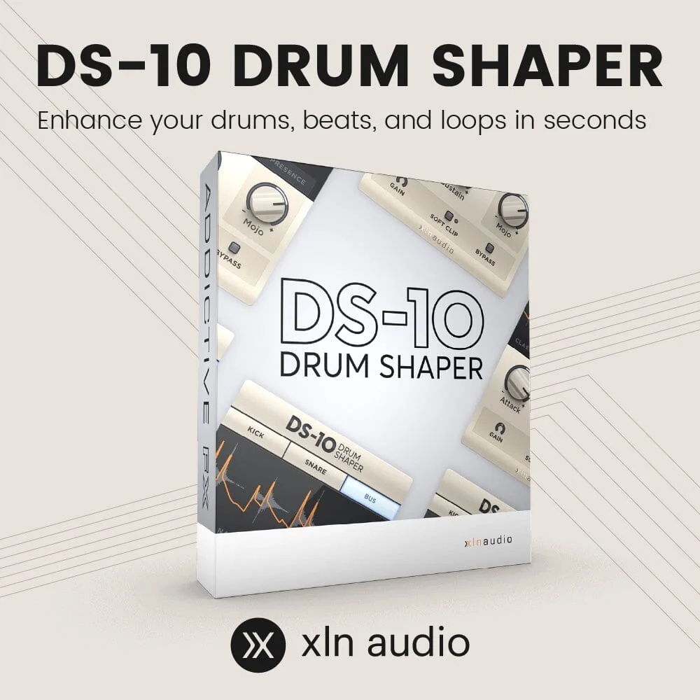 【鼓组塑性插件】XLN Audio – DS-10 Drum Shaper v1.3.6.3