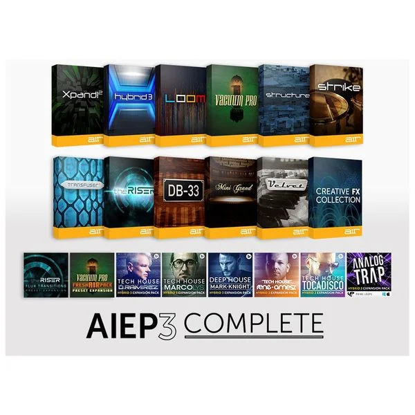 【AIR虚拟乐器合集】AIR Music Technology Instruments Bundle
