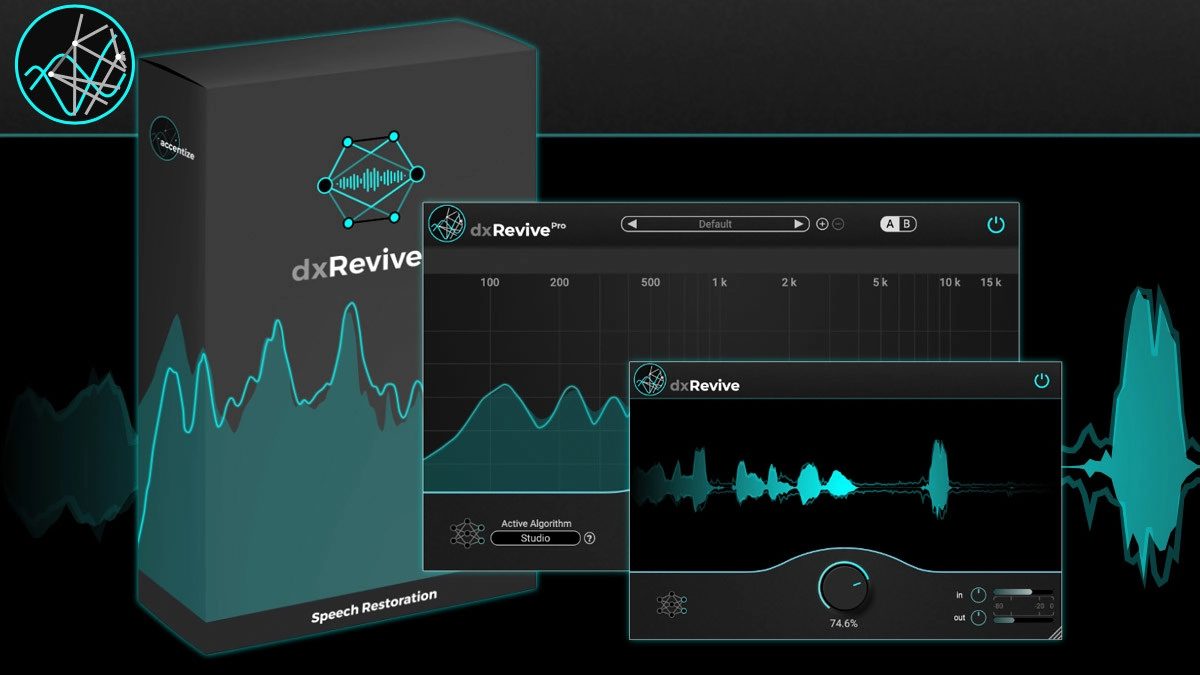 【多功能人声修复降噪插件】Accentize dxRevive Pro v1.2.8