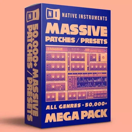 【50000+EDM多风格Massive预设捆绑包】Samples Depot 50,000+ Native Instruments Massive Presets Bundle
