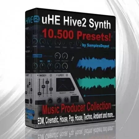 【15000+EDM多风格HIVE2预设包+MIDI】Samples Depot 10.500 uHE HIVE2 Synth Presets