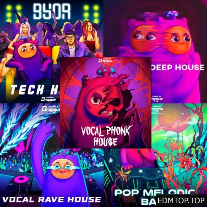 【Dropgun厂牌EDM多风格采样包合集】Dropgun Samples Collection Vol.2