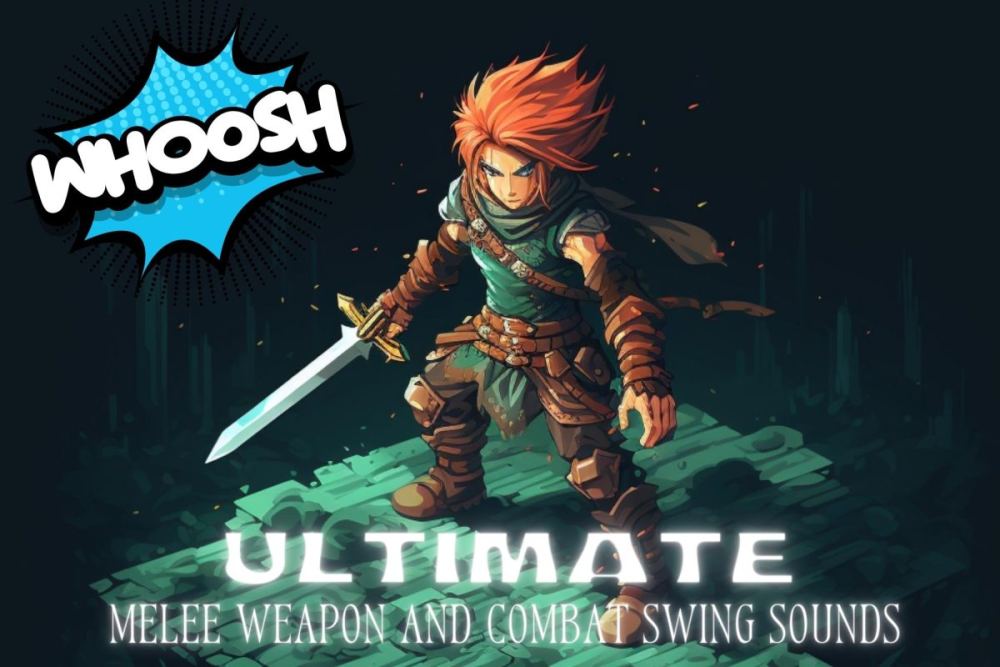 【电影&游戏近战武器挥动音效采样包】Cyberwave Orchestra Whoosh Ultimate Melee Weapon and Combat Swing