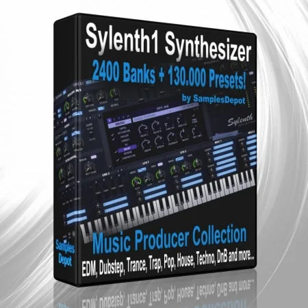 【160000+EDM多风格Sylenth1预设包+MIDI】Samples Depot 2450 Banks + 130.000 Bundle