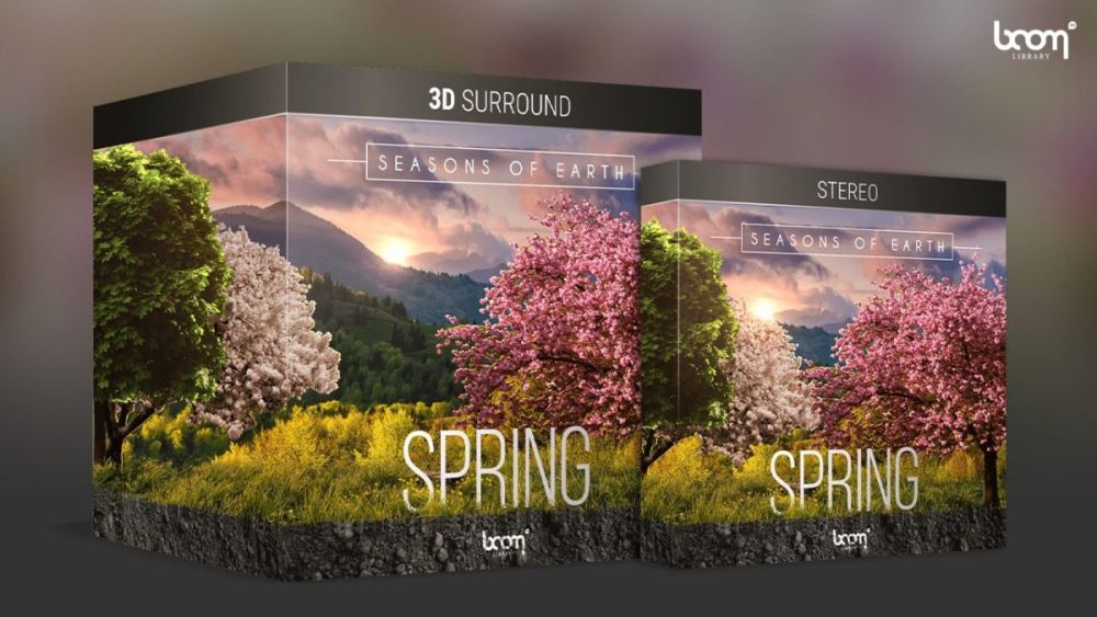 【地球四季大自然声音FX采样包3D环绕版+立体版】Boom Library – Seasons Of Earth Spring
