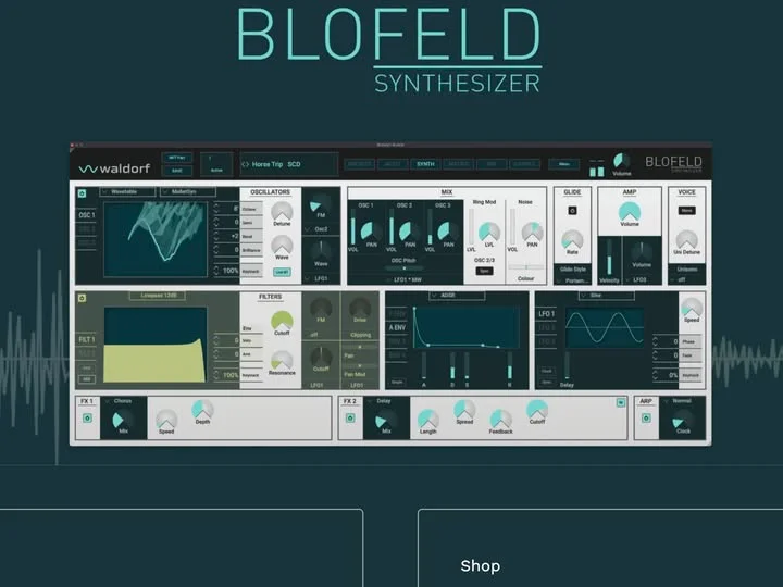 【合成器插件】Waldorf Blofeld Plugin v1.2.0