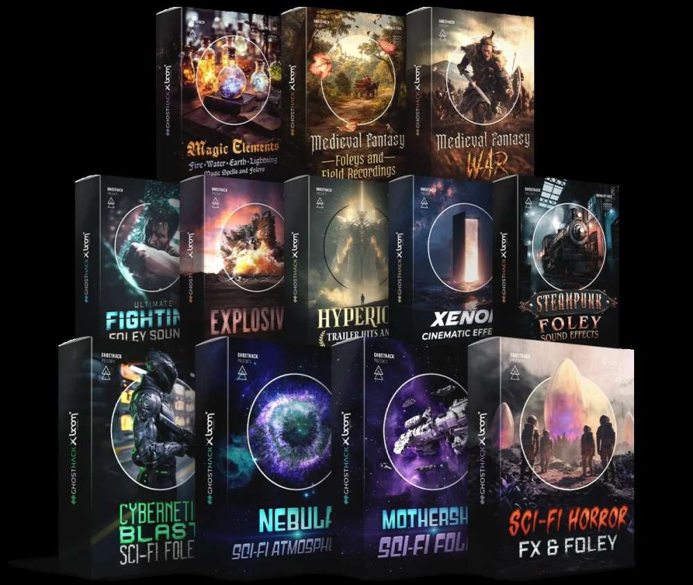 【电影音效FX套件包版终极版】Ghosthack x Boom Library Sound FX and Foley Bundle