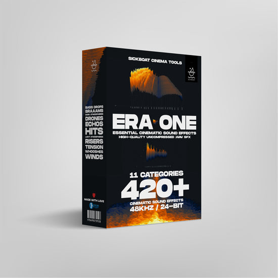 【电影纪录片音效采样包】Sickboat Era One Essential Cinematic Sound Effects for Films