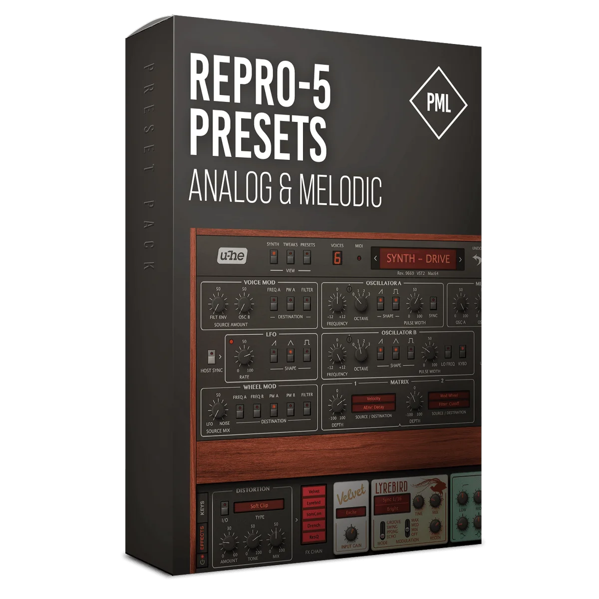 【Melodic Techno风格Repro 5预设包】Production Music Live – Repro-5 Preset Pack Analog and Melodic