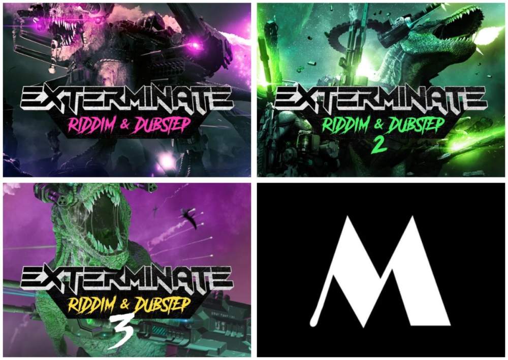【Riddim Dubstep多风格采样包】Production Master Exterminate Vol 1-3