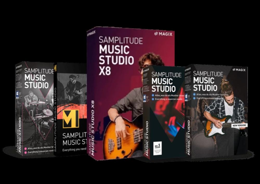 【音乐创作混音母带软件合集】MAGIX Samplitude Music Studio X8