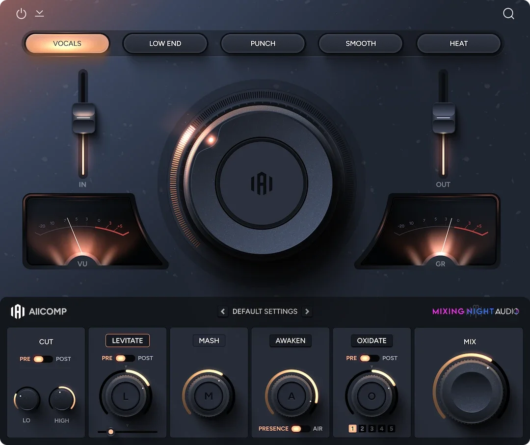 【一体化压缩处理插件】Mixing Night Audio ALLCOMP v1.5.0