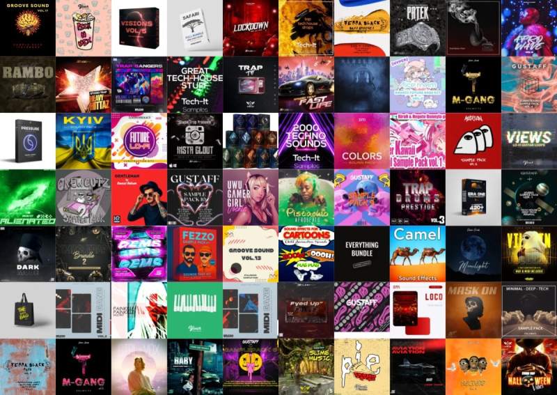 【EDM多风格采样包合集2026.5.25】SAMPLE PACK COLLECTION VOL.22