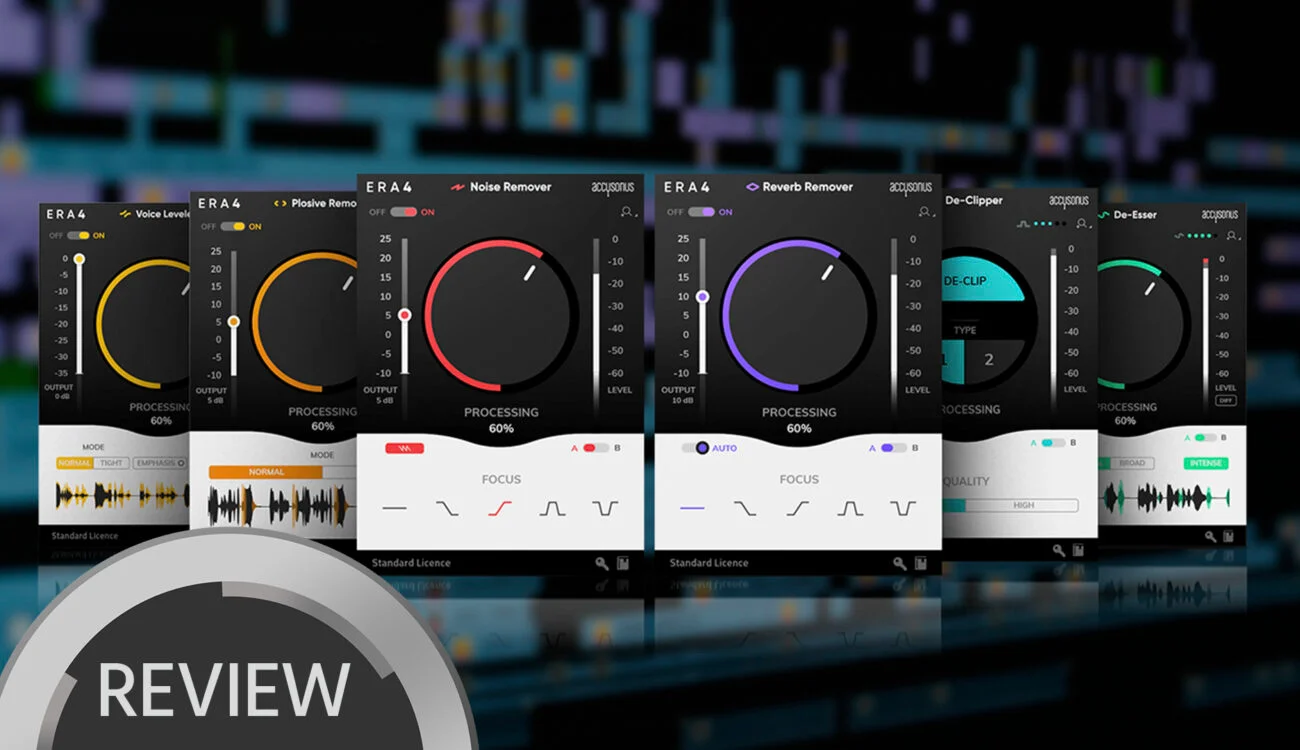 【音频修复处理插件套装】Accusonus ERA Bundle Pro v 5 + VoiceChanger v1.1