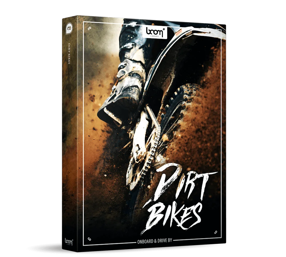 【电影游戏越野摩托车音效采样包】Boom Library – Dirt Bikes