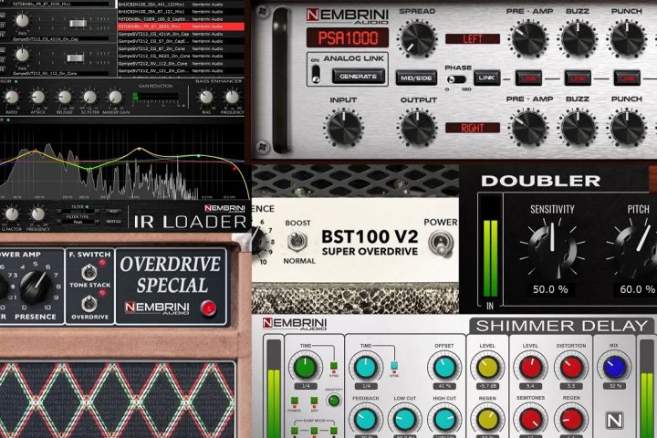 【吉他放大效果器插件套装】Nembrini Audio All Products Bundle v2026