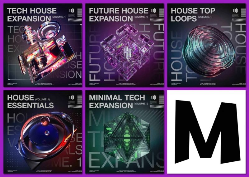 【House多风格采样包合集】The Warehouse Sounds Bundle Vol.2