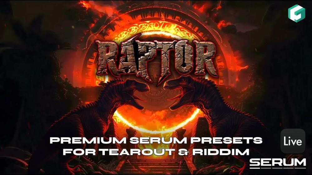【Riddim Dubstep风格血清预设包】RAPTOR TEAROUT X RIDDIM SERUM PRESET PACK