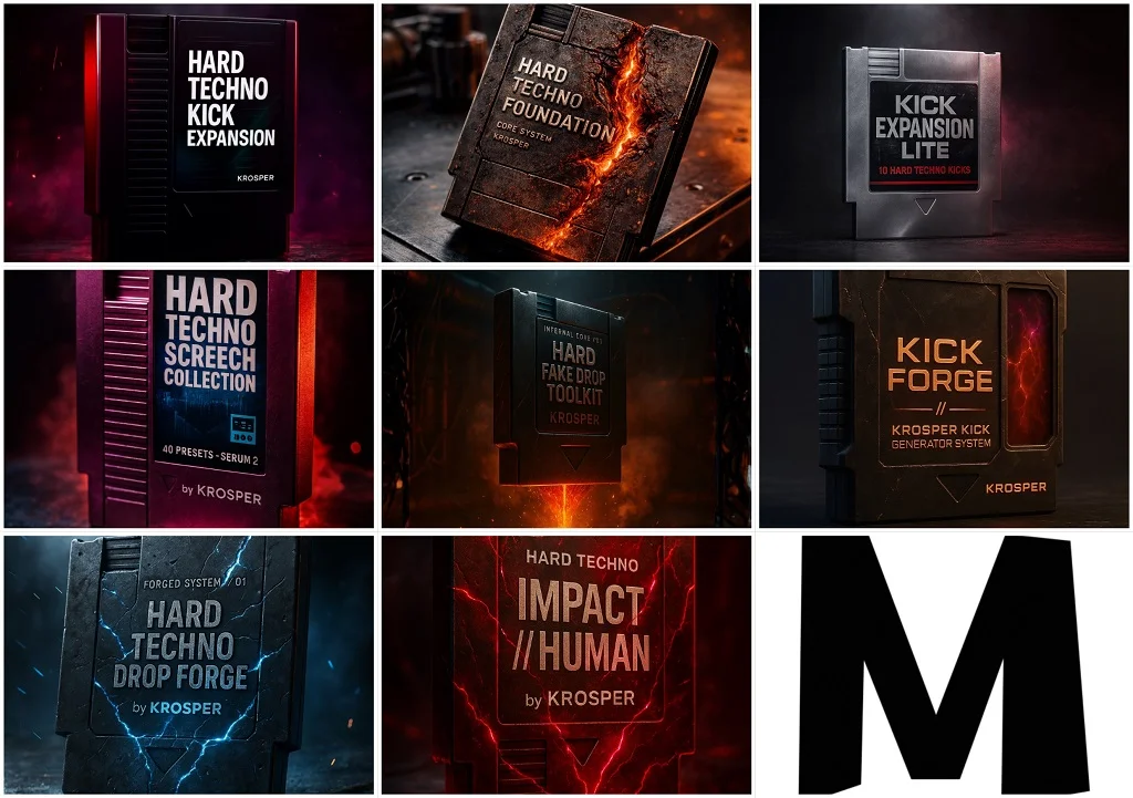 【Hard Techno多风格采样预设合集2026】Krosper Samples Collection