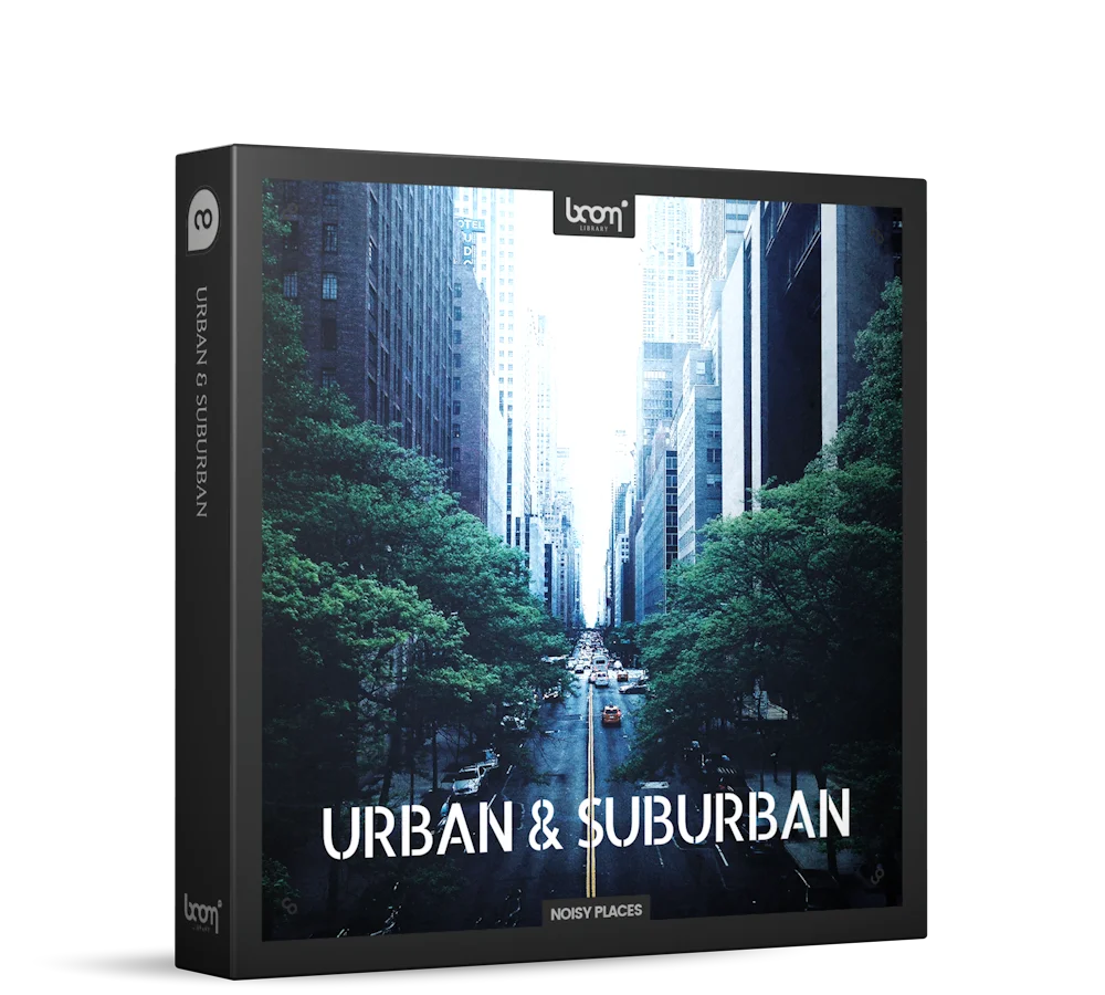 【现代城市环境音效采样包】Boom Library – Urban and Suburban