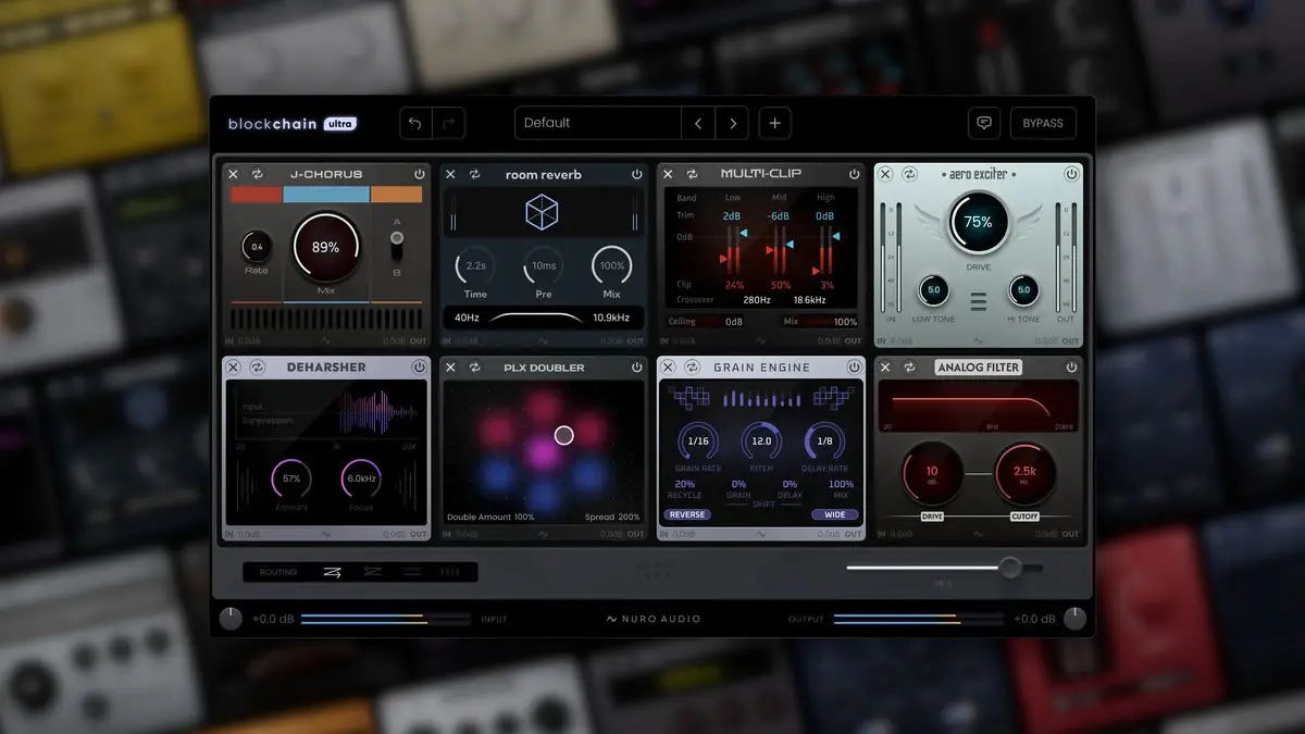 【创意FX效果插件集2026】Nuro Audio – Blockchain Ultra v1.1.3