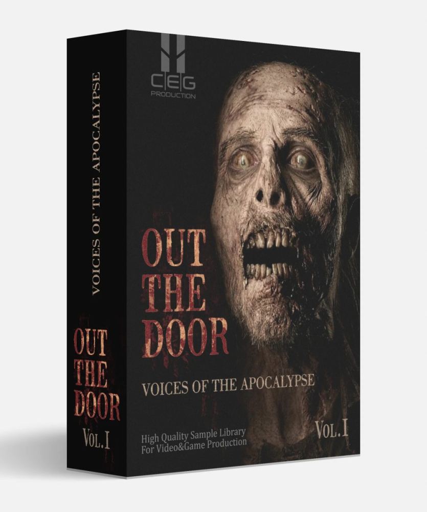 【电影丧尸音效采样包】Out The Door Voices Of The Apocalypse