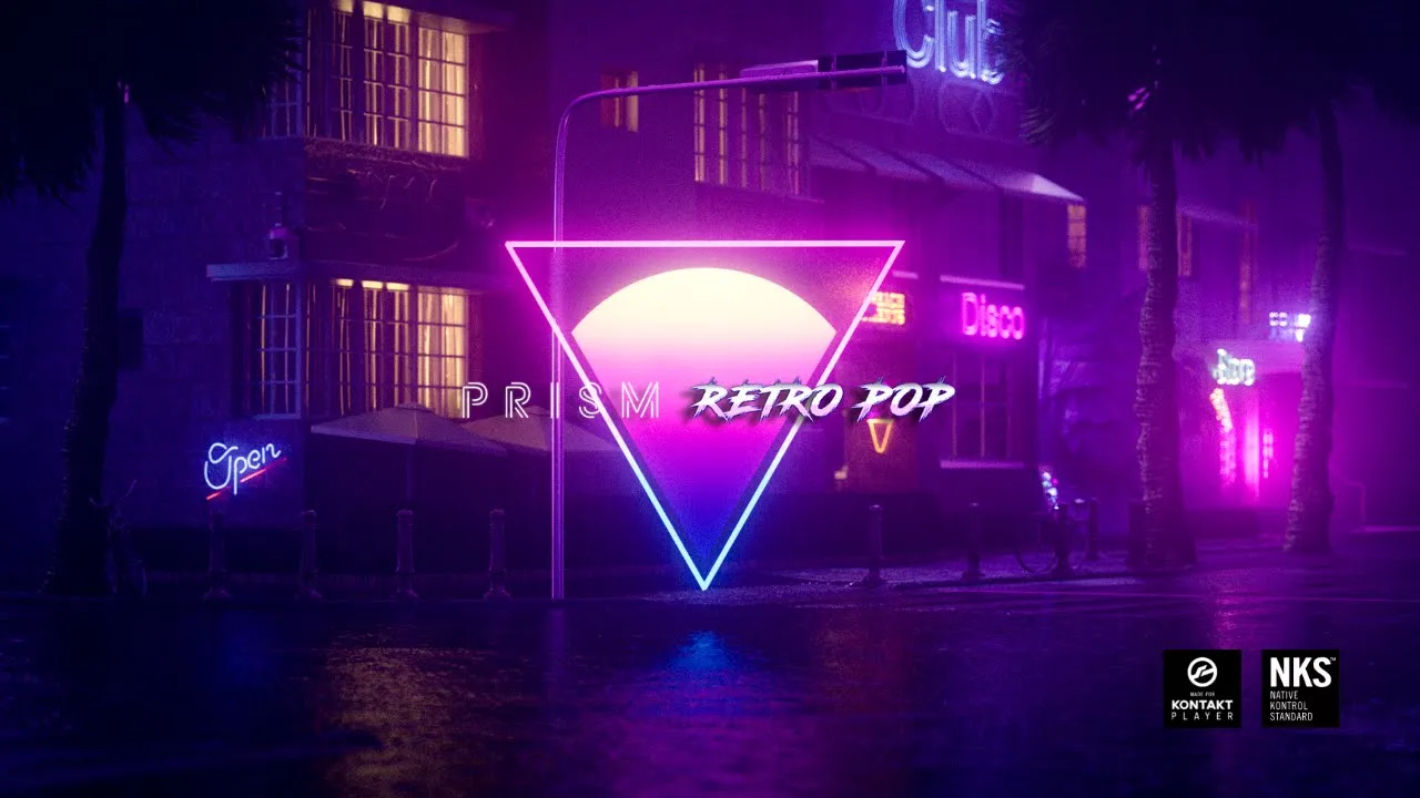 【复古流行鼓乐器KONTAKT扩展】Ava Music Group PRISM Retro Pop Drums