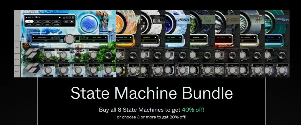 【EDM多风格制作合成器插件合集】Cradle State Machine Bundle 2026