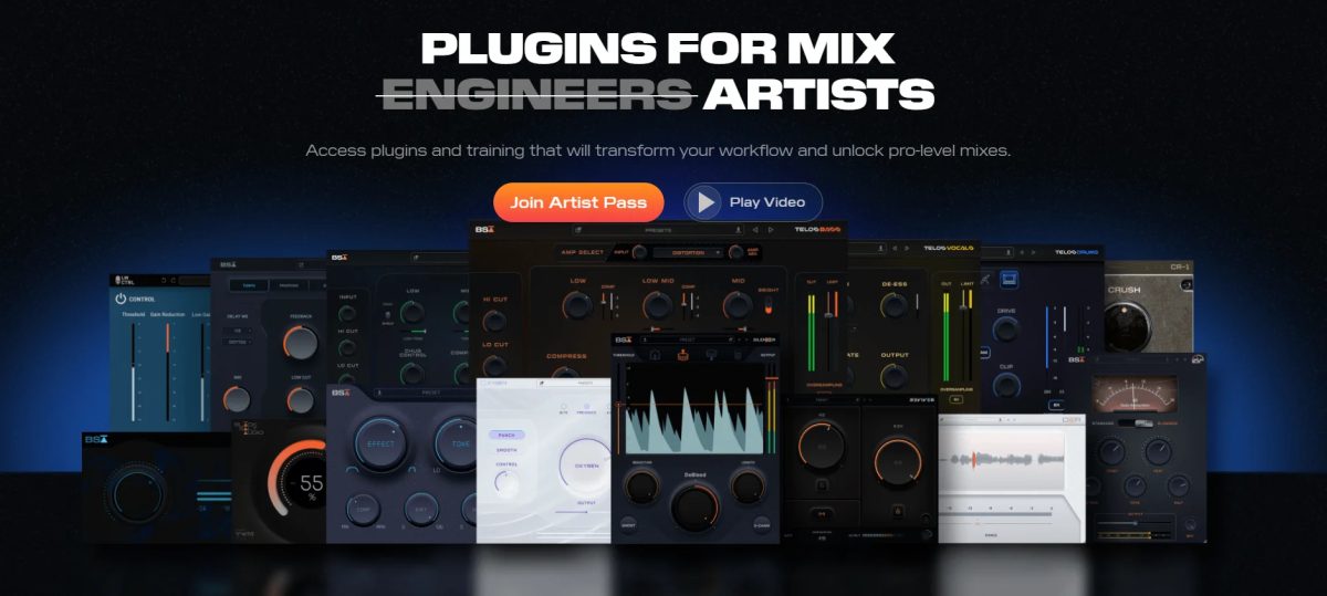 【混音母带处理插件套装】Black Salt Audio Artist Pass Plugins Bundle v2026