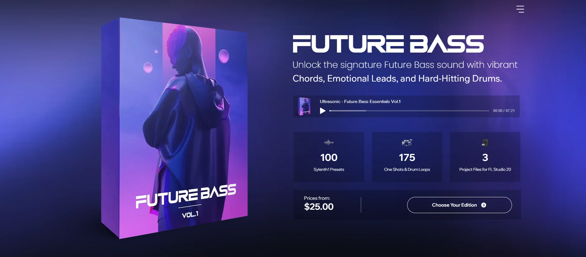 【Future Bass风格采样+工程】Ultrasonic Future Bass Essentials Vol.1