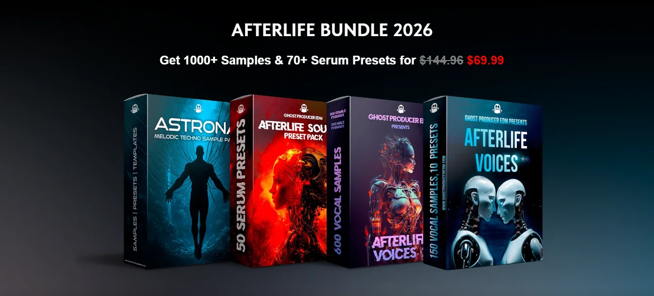 【EDM多风格采样包】Ghost Producer EDM Afterlife Bundle 2026