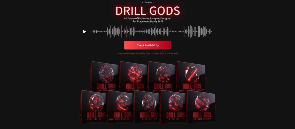 【Cymatics厂牌Drill风格采样包】Cymatics – DRILL GODS LAUNCH EDITION