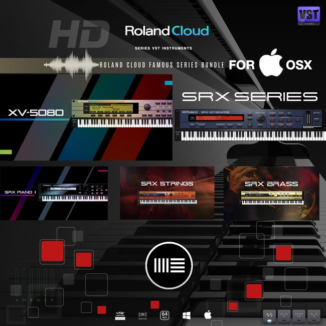 【罗兰SRX系列合成器合集】Roland Cloud SRX Series