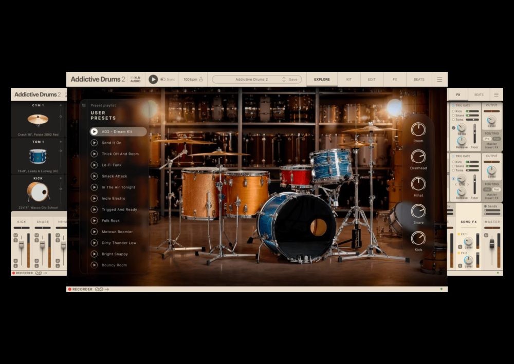 【工作室架子鼓乐器套装】XLN Audio – Addictive Drums 2 Complete v2.9.0.4