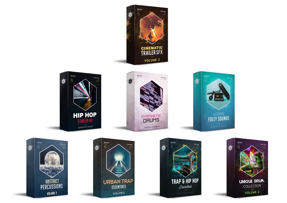 【EDM多风格采样包】Ghosthack Sounds Bundle