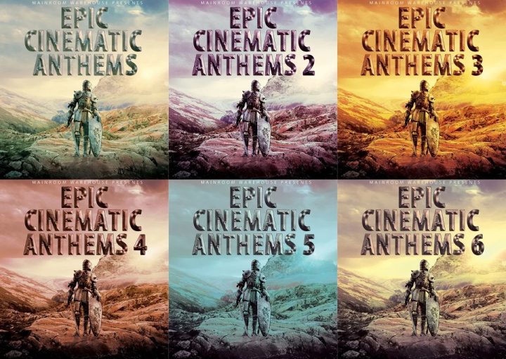 【电影史诗配乐采样套件包合集】Epic Cinematic Anthems Vol.1-6