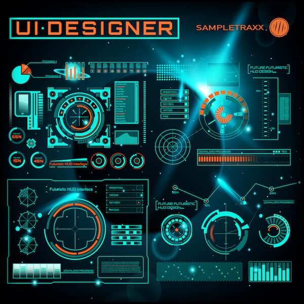 【UI界面高科技声音采样包】SampleTraxx – UI Designer