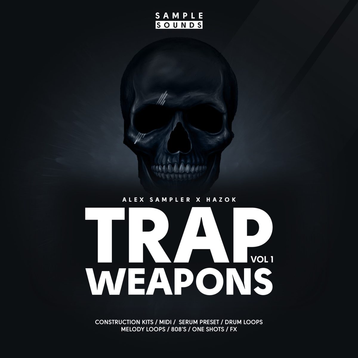 【Hybrid Trap & Hard Trap多风格采样包】Sample Sounds – Trap Weapons Volume 1