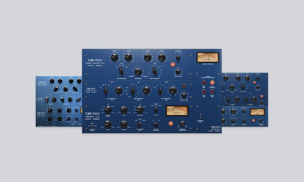 【光学压缩均衡处理插件】Tube-Tech Classic Channel Mk II v2.5