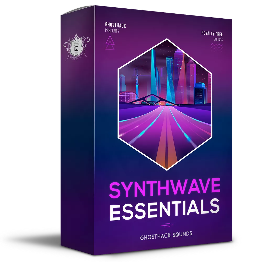 【Synthwave复古合成波采样包】Ghosthack Sounds – Synthwave Essentials