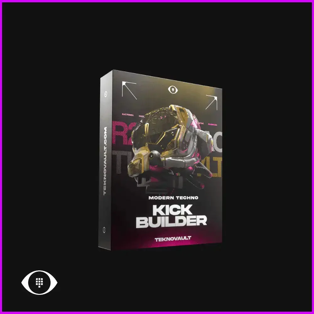 【Techno多风格底鼓采样包】Teknovault – Modern Techno Kick Builder