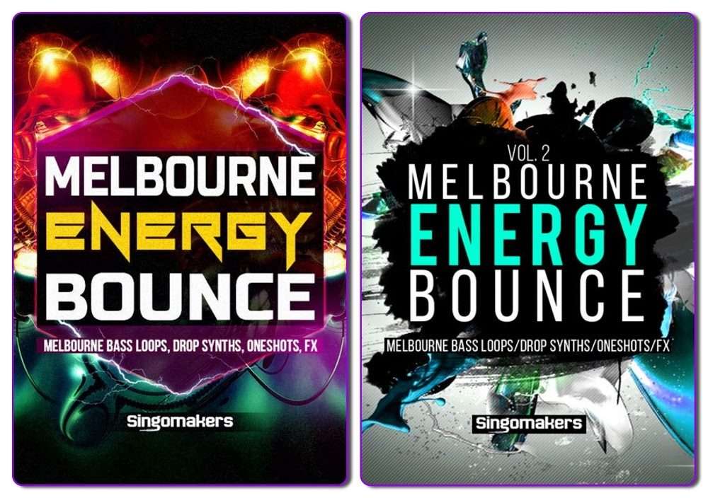 【Melbourne Bounce风格采样包】Singomakers – Melbourne Energy Bounce Vol.1+2