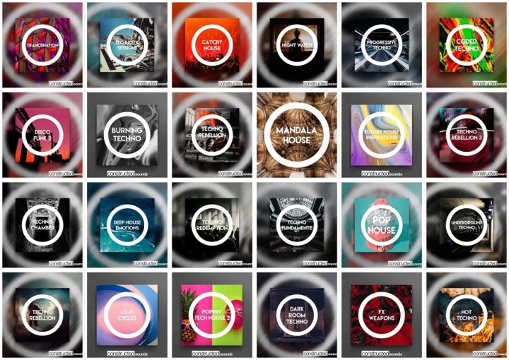 【Techno多风格采样包合集】Constructed Sounds Collection
