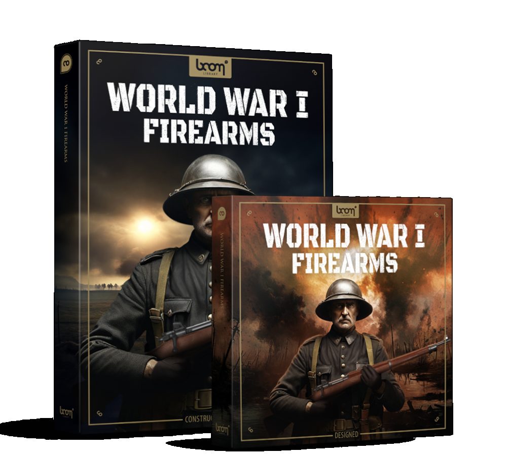 【一战枪械音效采样包】Boom Library World War I Firearms Designed