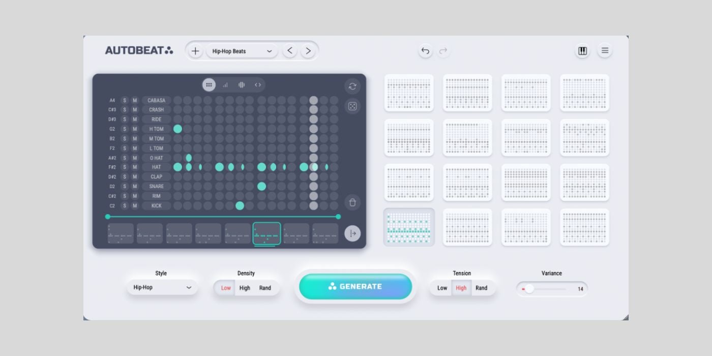 【AI智能MIDI旋律生成插件】Axart Labs – AutoBeat v2.2.0