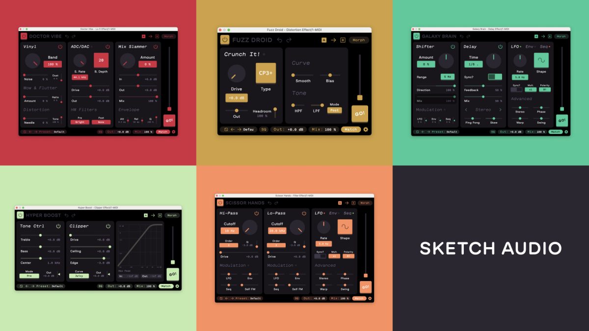 【创意效果混音插件套装2026】Sketch Audio Plugin Bundle 2026