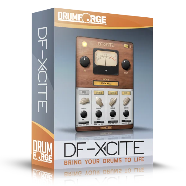 【鼓组多频段混音插件】Drumforge DF-XCITE v1.0