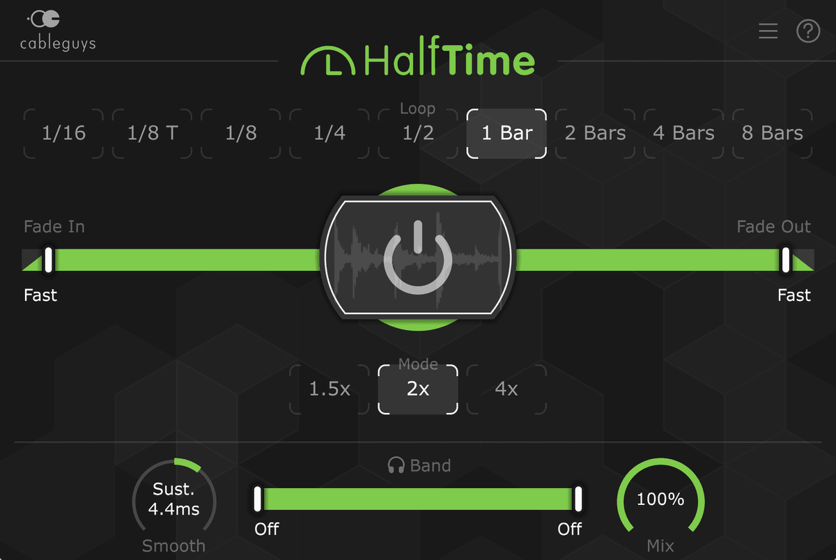 【半速效果处理插件】CableGuys – HalfTime v1.1.11
