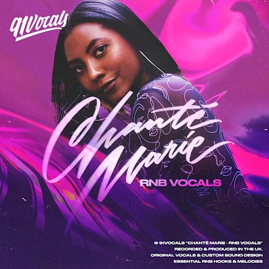 【RnB多风格人声采样包】91Vocals – Chante Marie RnB Vocals